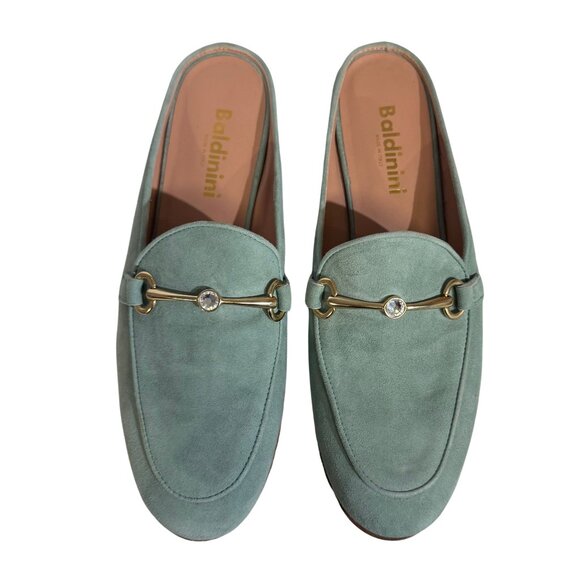 Baldinini Suede Mules 38 - Picture 2 of 4